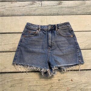 TopShop high rise mom cut off jeans. 2